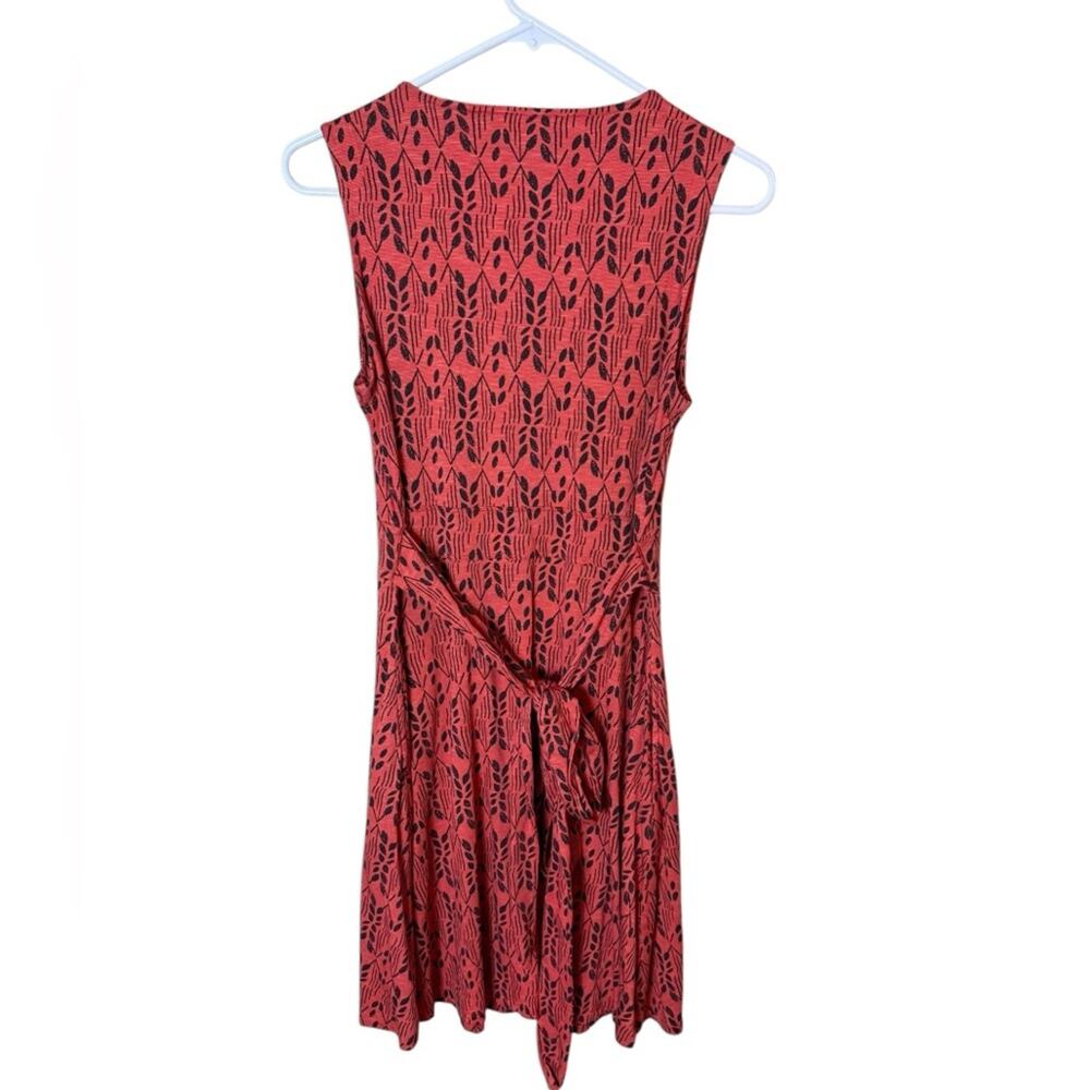 Toad & Co Women’s Sz Medium Cue Sleeveless Wrap Dress  Printed - Picture 7 of 7